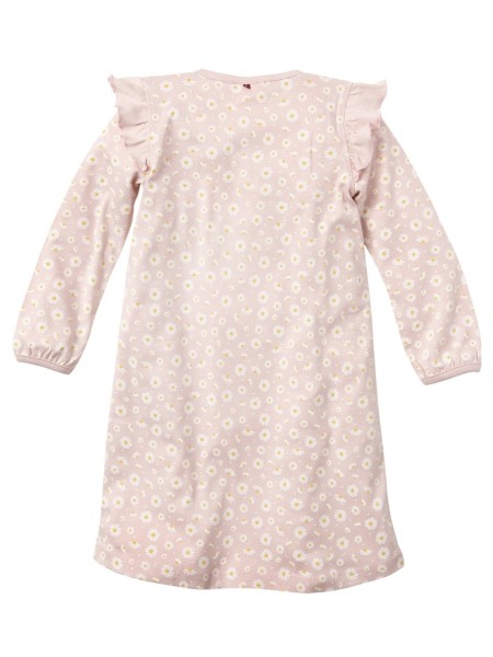 Mädchen Nachthemd - rosa - mit Gänseblümchen