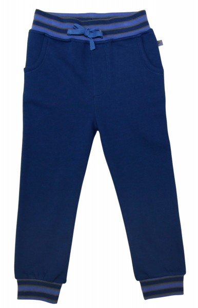 Sweathose - waldgrün und tintenblau