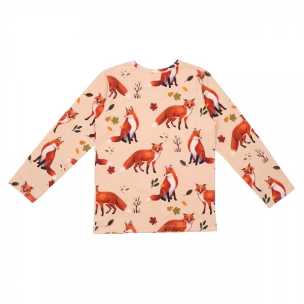 Shirt - langarm - Red Foxes