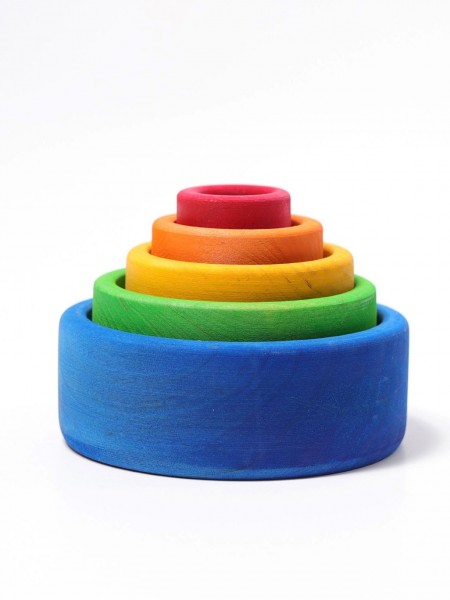 blaues Schälchenset