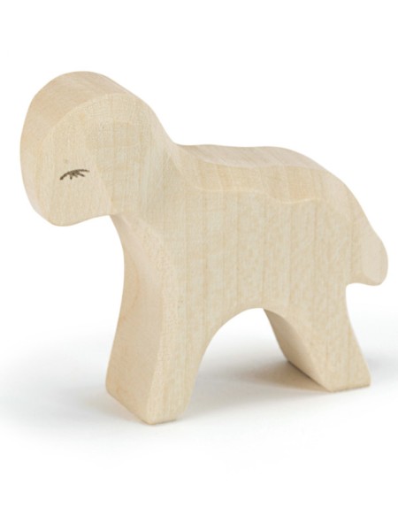 Lamm - stehend - klassische Krippenfigur