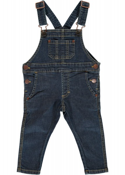 Latzhose Denim - Medium Dark Wash