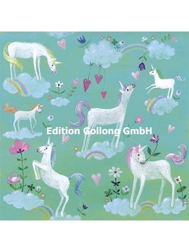 Postkarte - Einhörner - Mila Marquis - 14x14cm
