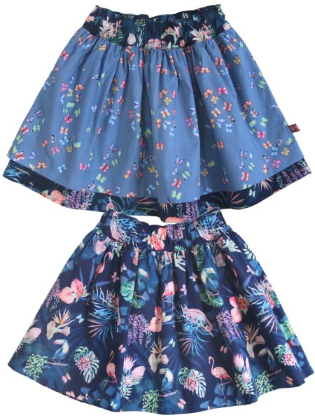 Wenderock - Schmetterlinge Dschungel - sky darkblue