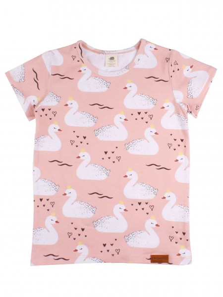 Shirt - kurzarm - Princess Swans - Schwan
