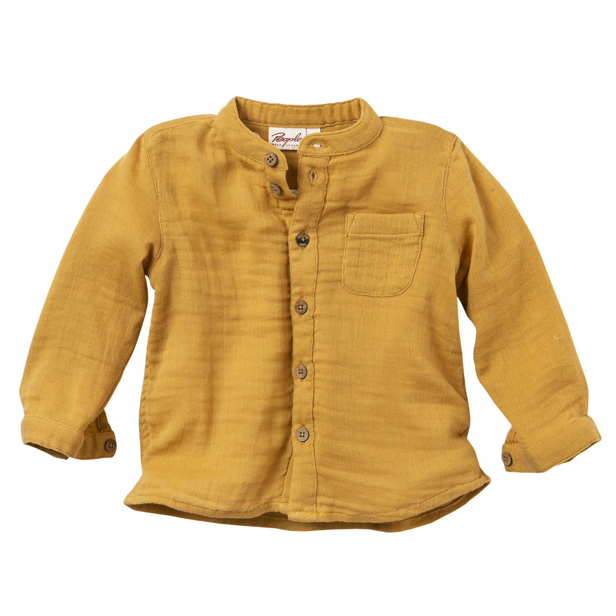 People wear Organic Baby Hemd - langarm - Musselin 2211001 | Papajule