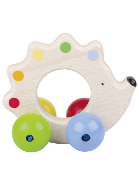 Greifling Igel mit Perlen