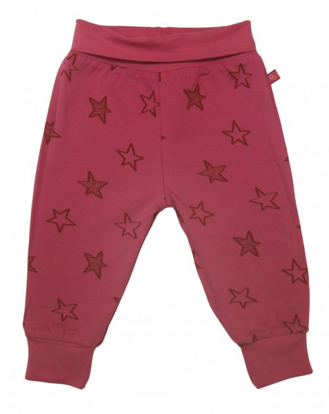 Wendehose mit Jerseyfutter - erika/waldgrün