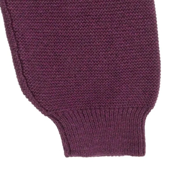 Baby Strickhose - aubergine - Florin