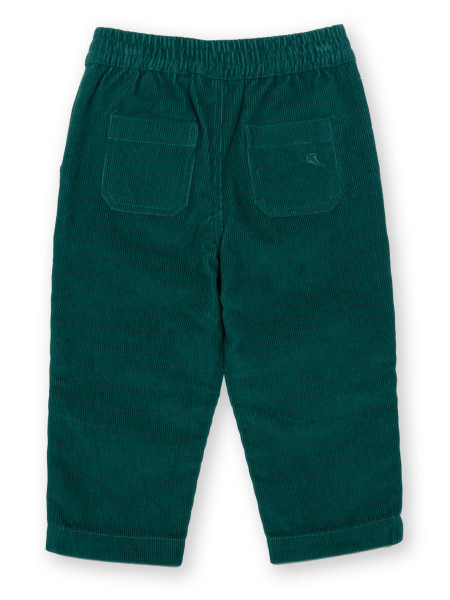 Cord Schlupfhose - dunkelgrün