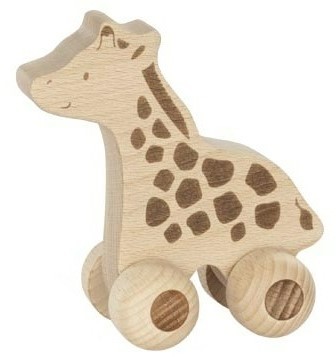 Schiebetier Safari - aus Holz auf Rädern