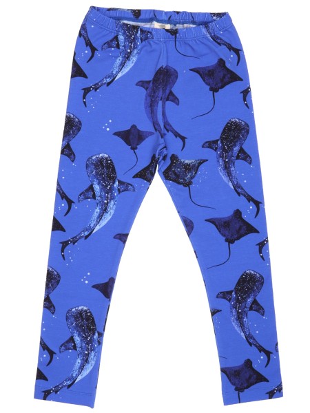 Leggings - Whales Eagle Rays - Alloverprint