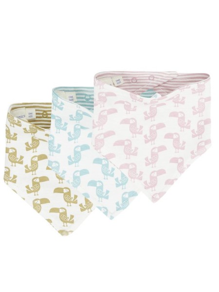 Baby Halstuch Bib - Tukan und Ringel