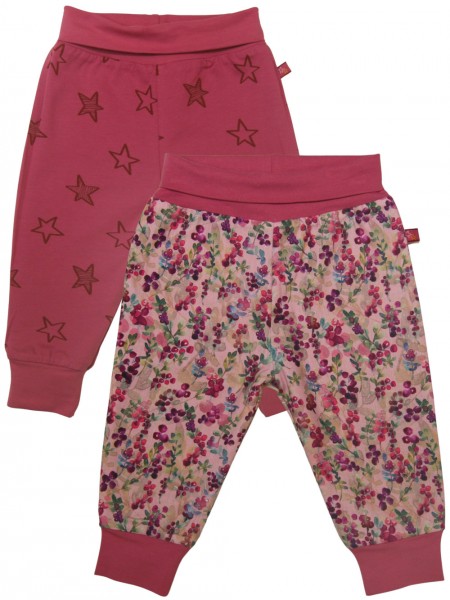 Wendehose mit Jerseyfutter - erika/waldgrün