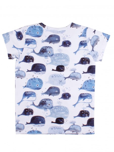 Shirt - kurzarm - Wale - Baby Whales