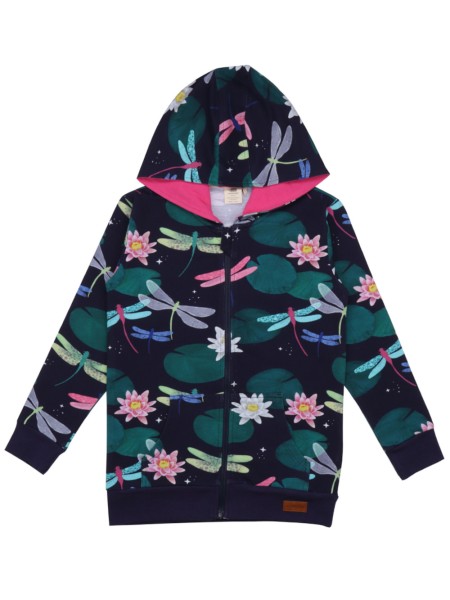 Kapuzenjacke - Sweat - Colourful Dragonflies