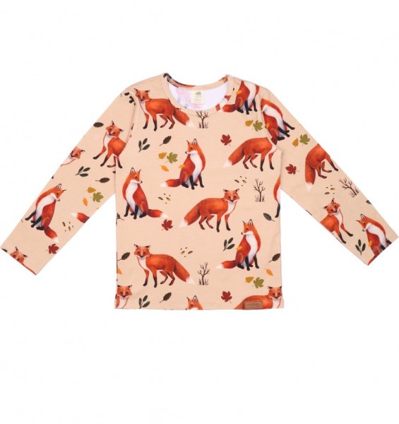 Shirt - langarm - Red Foxes