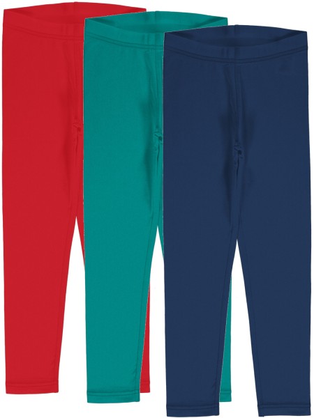 Leggings Sweat - lagoon/navy/ruby