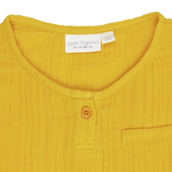 T-Shirt Jaku - Musselin - mit Brusttasche