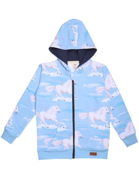Kapuzenjacke - Sweat - White Horses