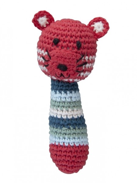 Rassel - Tiger - Baumwolle