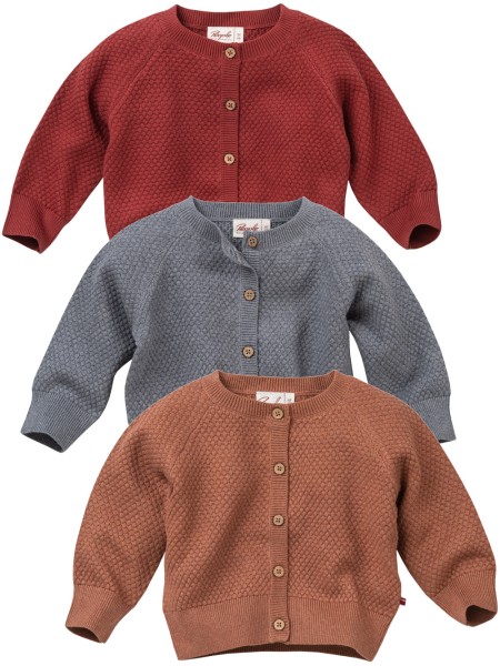 Baby Strickjacke - langarm - 3 Farben