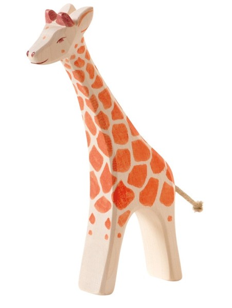 Giraffe groß laufend
