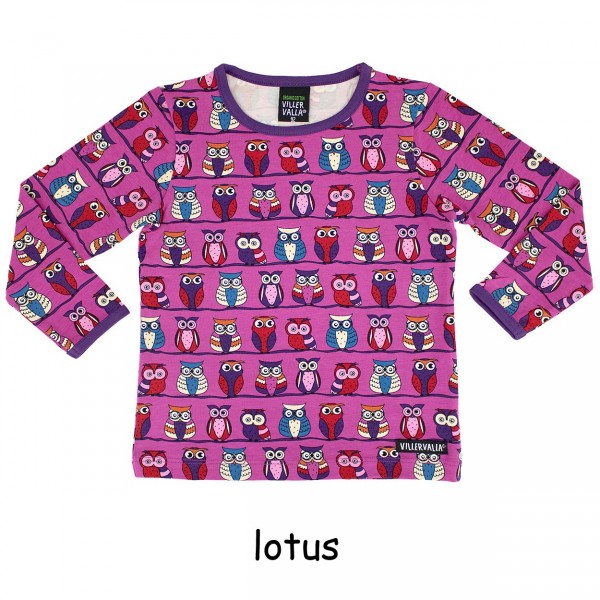 T-Shirt Eule - langarm