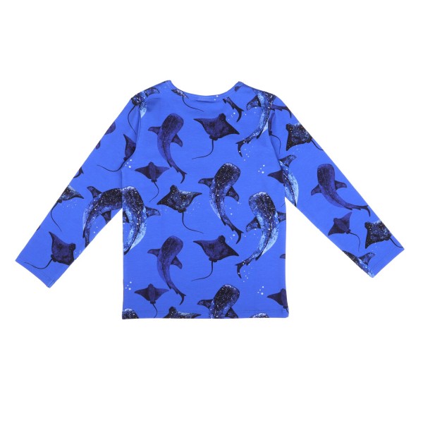 Shirt - langarm - Whales Eagle Rays