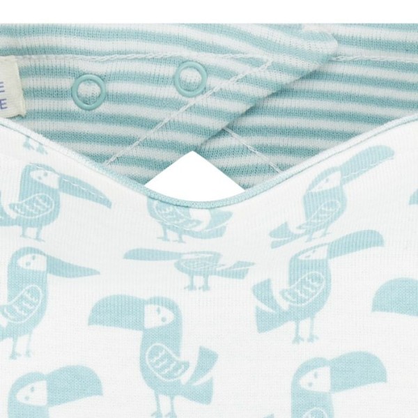 Baby Halstuch Bib - Tukan und Ringel