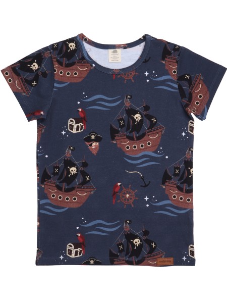 Shirt - kurzarm - Pirate Ships - Alloverprint