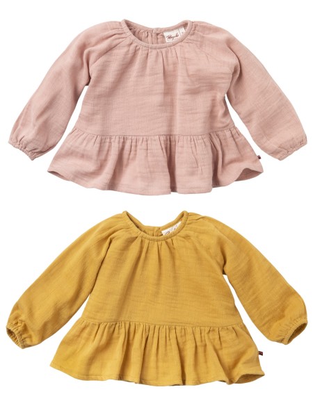 Baby Bluse - langarm - Musselin
