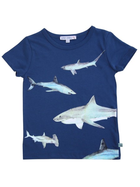 Shirt Haidruck - kurzarm - darkblue