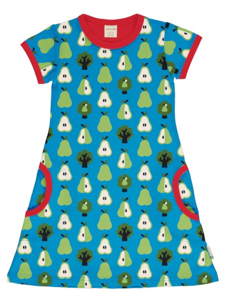 Kleid - kurzarm - Pear