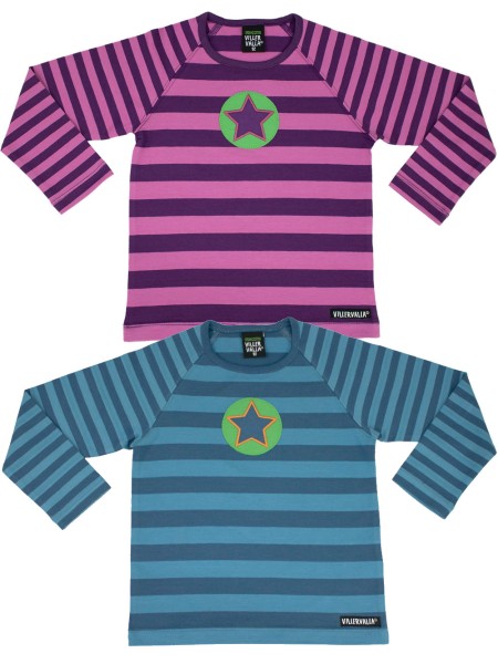 T-Shirt Stripes - langarm - 2 Farben