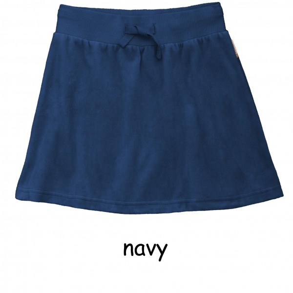 Skirt - Velours - navy ruby lagoon