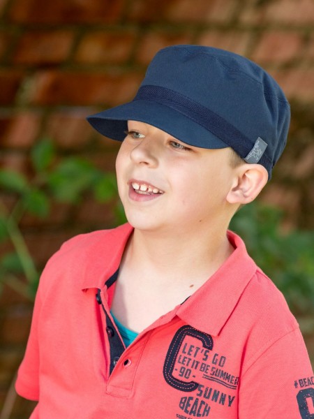 Schirmmütze Mika - marine - BW kbA UV80