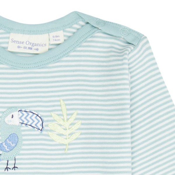 Baby Shirt Luna - langarm - mit Tukan