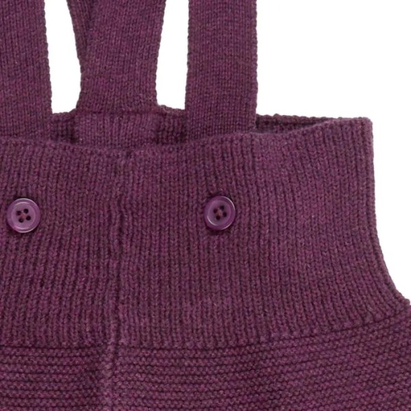 Baby Strickhose - aubergine - Florin