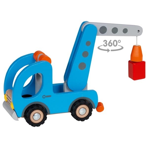 Kranwagen mit Anhänger