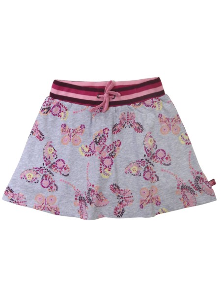 Skort Schmetterlingsdruck - silvermelange