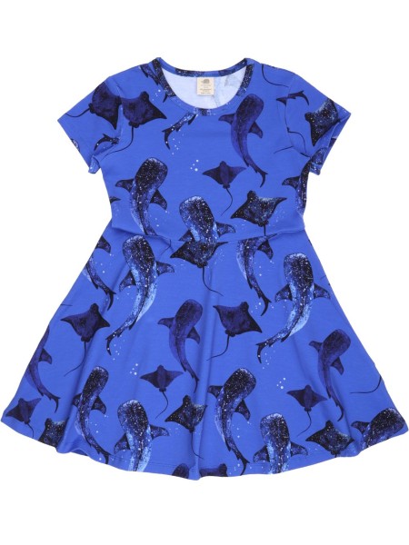 Kleid - kurzarm - Whales Eagle Rays