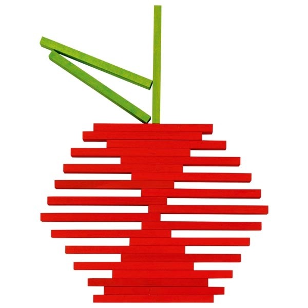 Bausteine Farbenreich - 200 Stück - aus Ahornholz