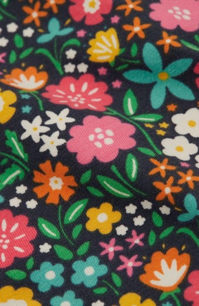 Leggings - 2er Pack - Blumen/Indigo