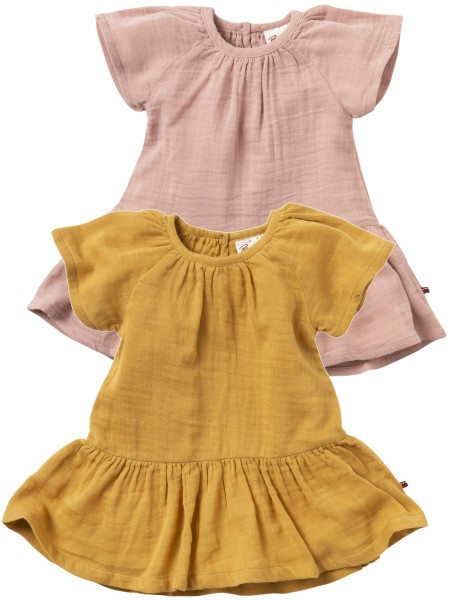 Baby Kleid - kurzarm - Musselin