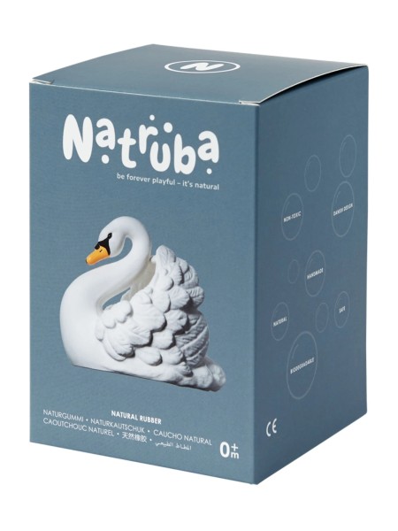 Badespielzeug Schwan - weiß - Naturkautschuk