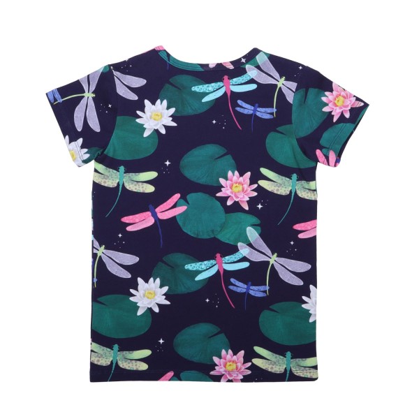 Shirt - kurzarm - Colourful Dragonflies - Alloverprint