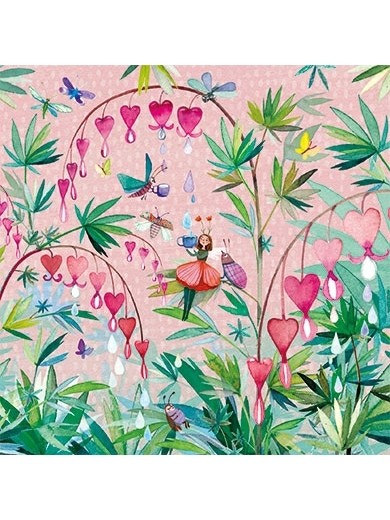 Postkarte - Elfe mit tränendem Herz - Mila Marquis - 14x14cm