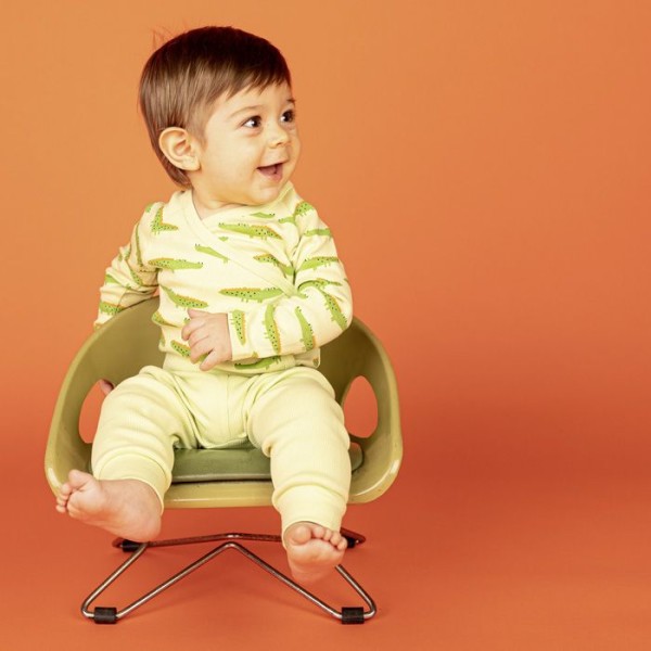 Wickelbody Ygon - langarm - Fairtrade Baumwolle