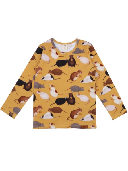 Shirt - langarm - Mäuse - Playful Mouses